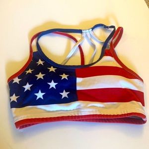 Born Primitive Patriotic Sports Bra